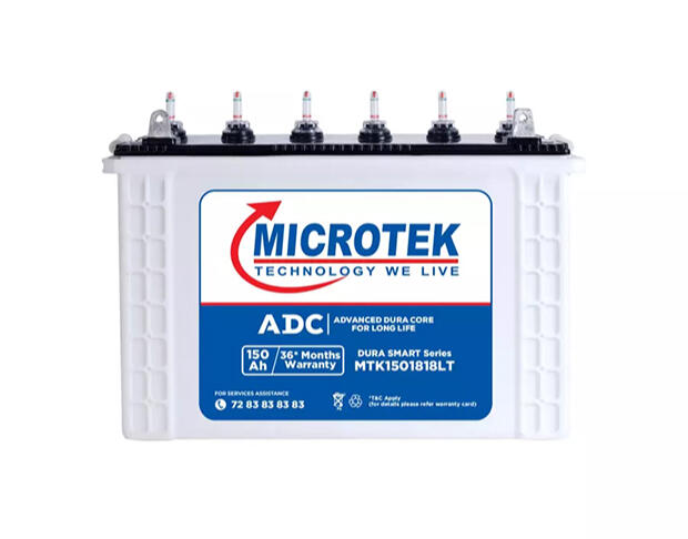 Microtek Dura Long M1502424TT | 150Ah Tall Tubular Inverter Battery with ADC Technology